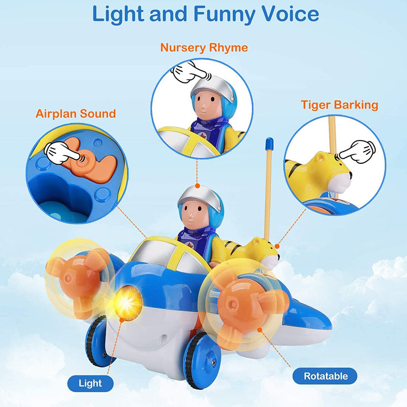 RC 2CH airplane cartoon toys