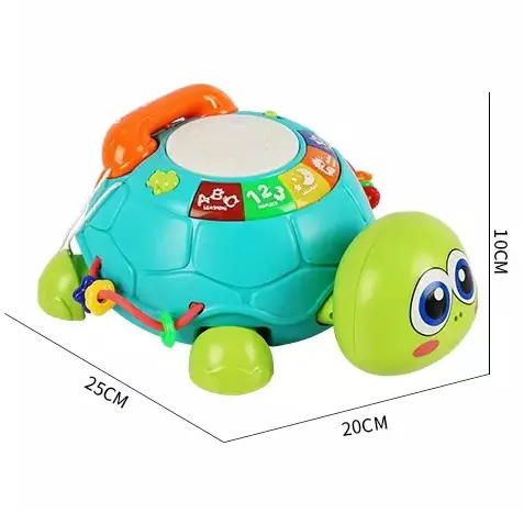 Musical Turtle Crawling Toys with Light