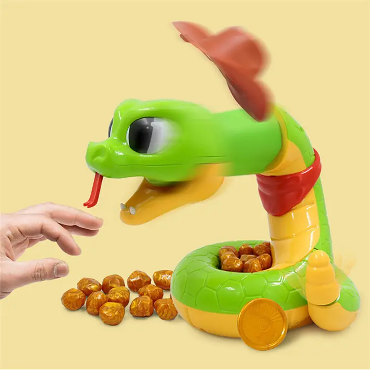 Tricky rattlesnake funny toy