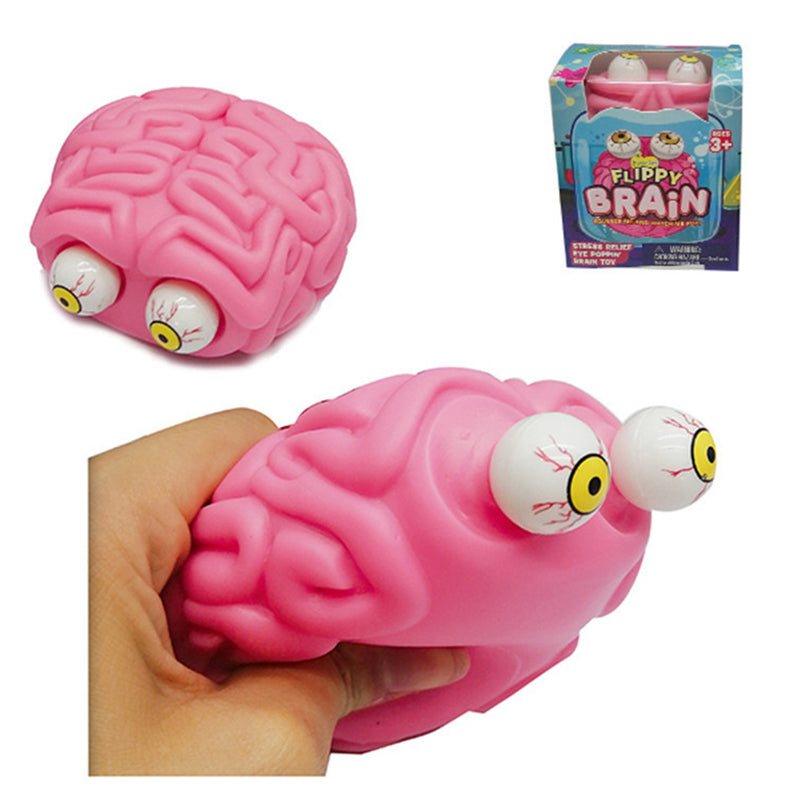 Squishy Toy Halloween Brain Stress Ball Eye