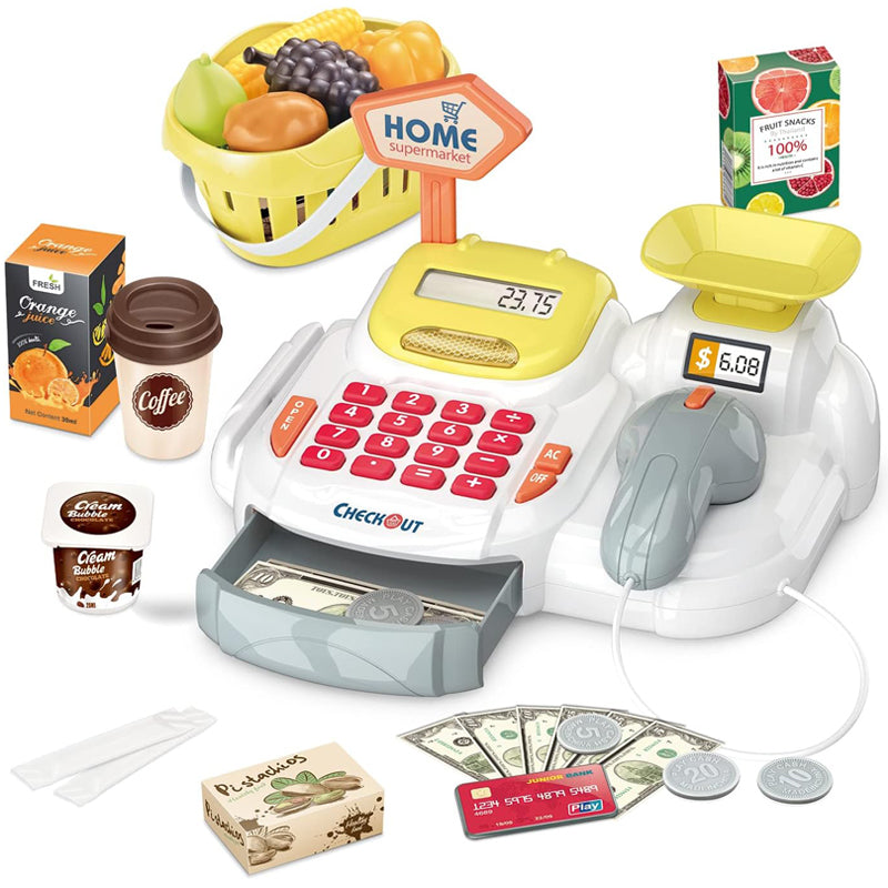 Pretend Play Calculator Cash Register Toy