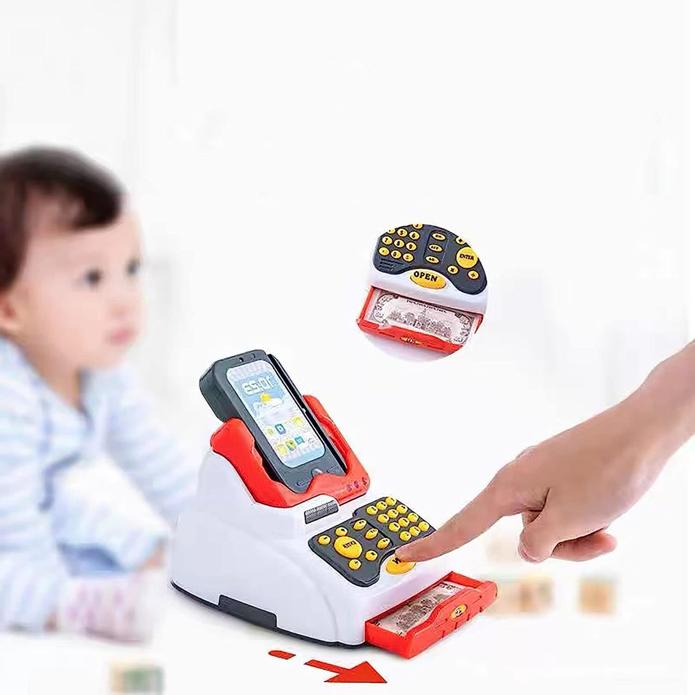 Pretend Play Smart Cash Register Toy