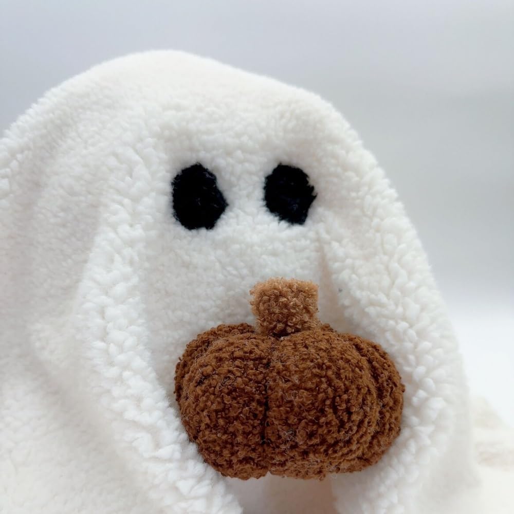 Toy Ghost With Pumpkin Pillow 30CM Plushies