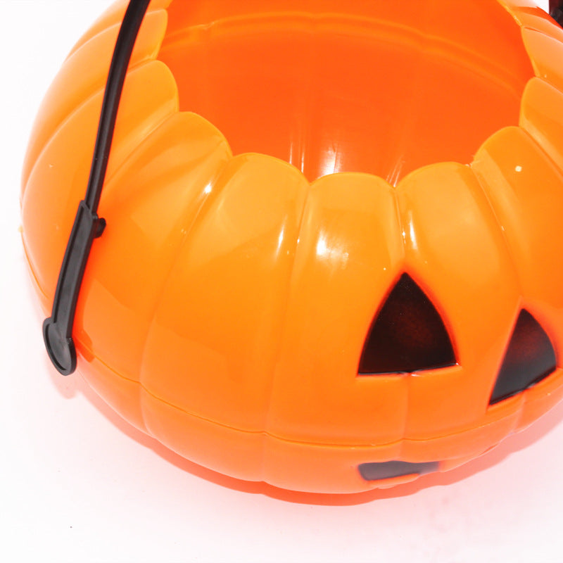 Halloween Pumpkin Bucket with Handle