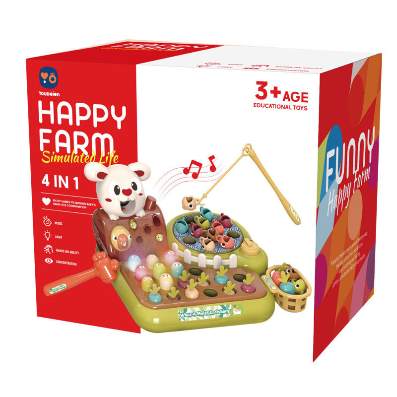 4 in 1 Rabbit Manor Educational Toy