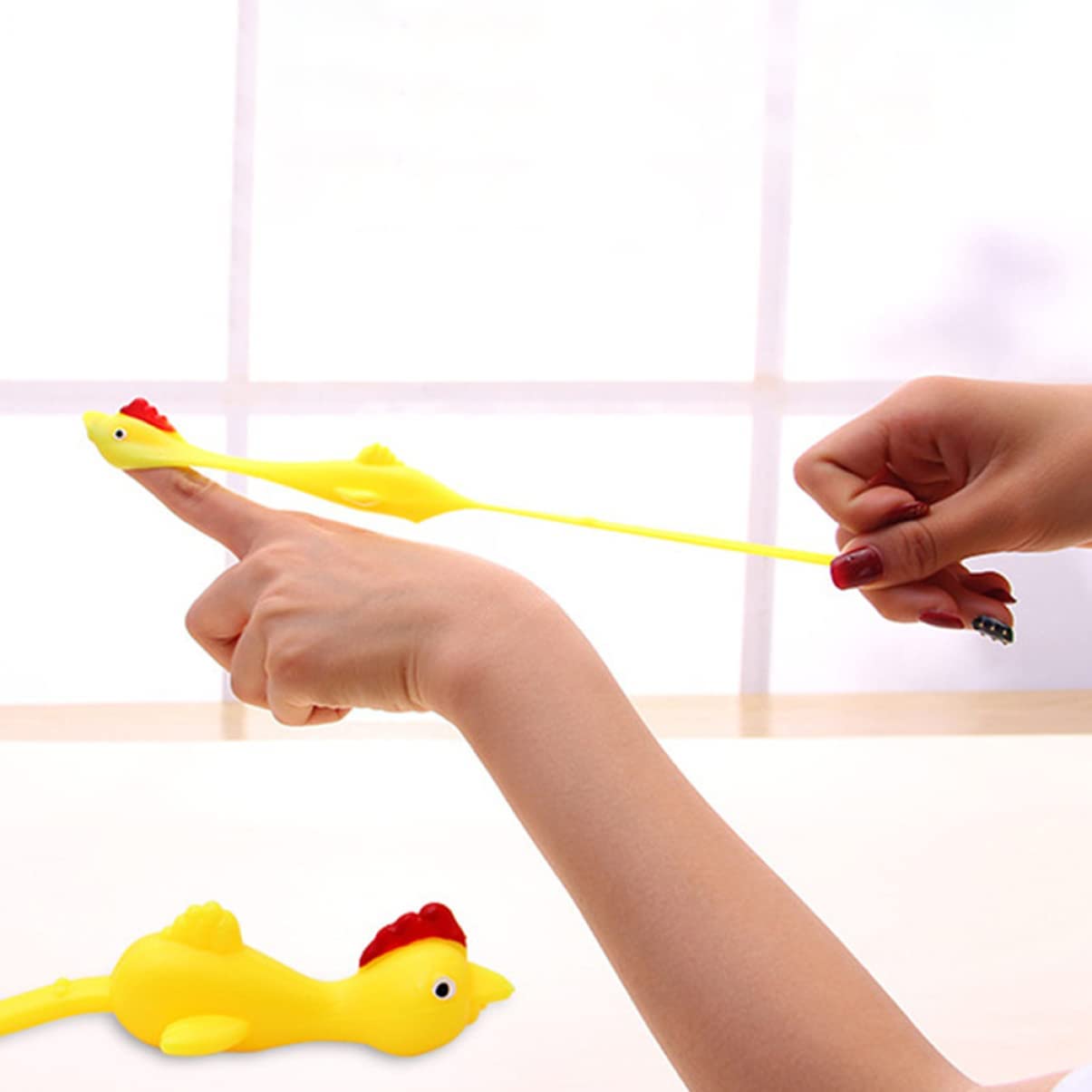 Catapult Chick Stretchy Flick Toys