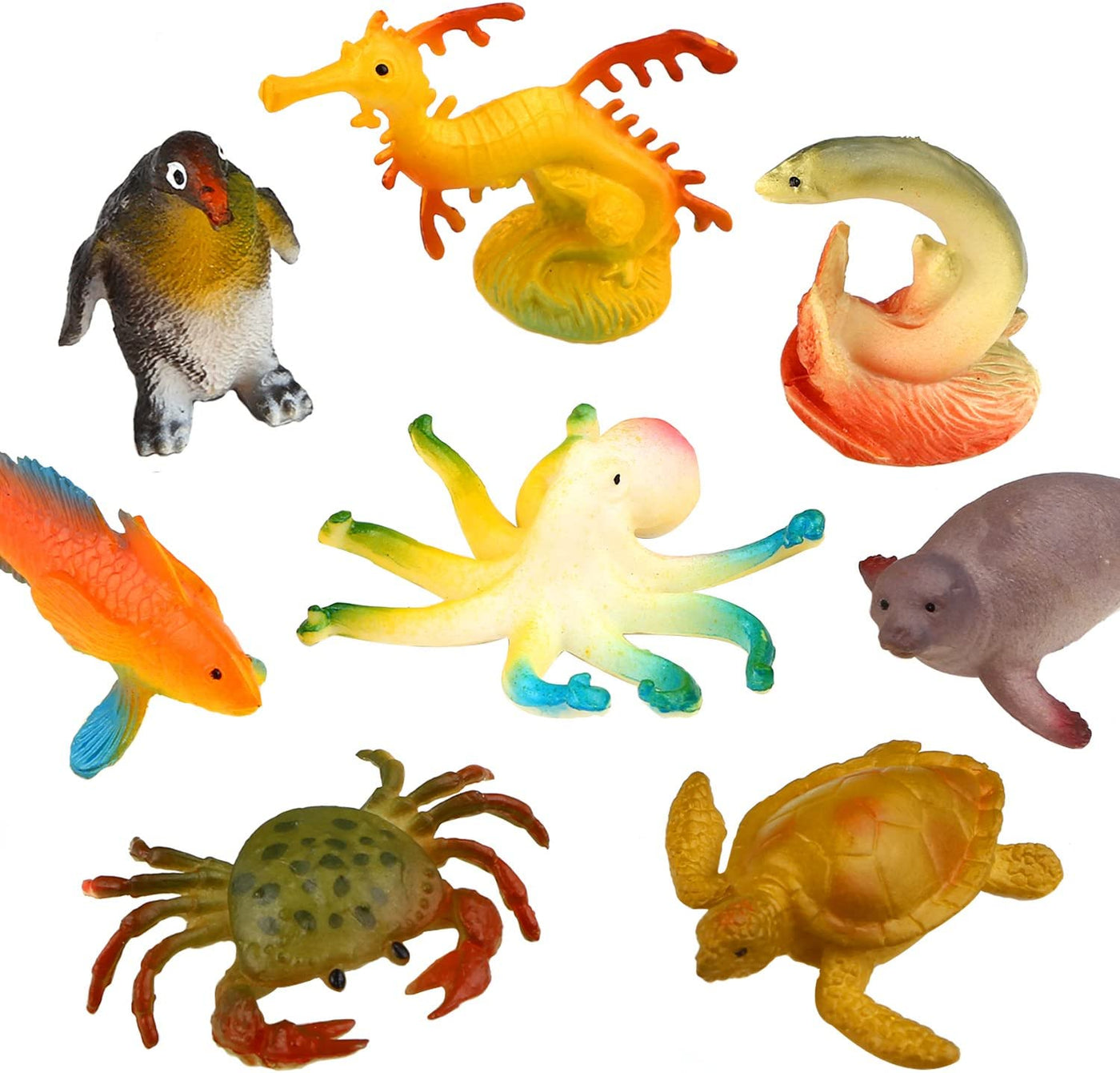 52 Pack Sea Animal Toy Set