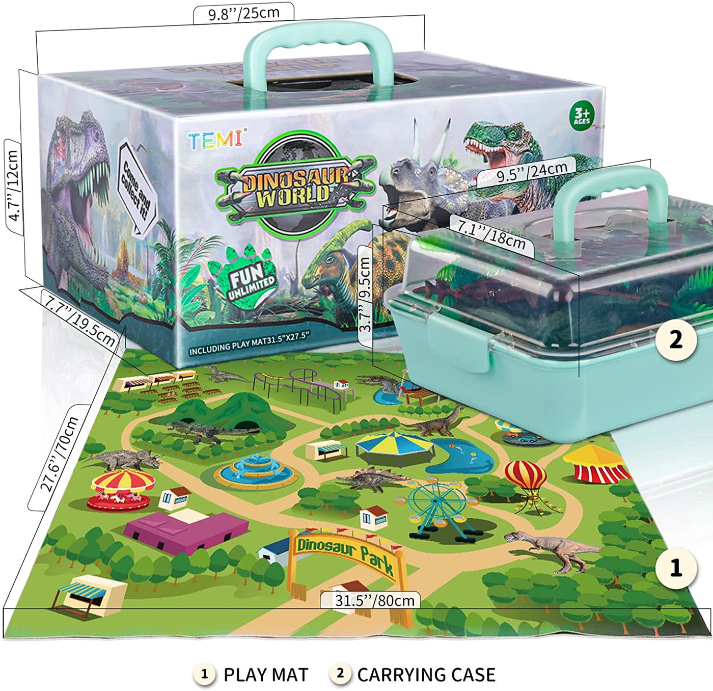 Educational Dinosaur Play Set for Kids