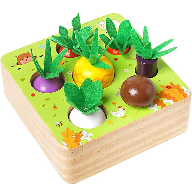 Montessori Toys, Wooden Farm Harvest Game Toys