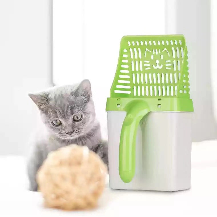Cat Litter Sifter Scoop System with Extra
