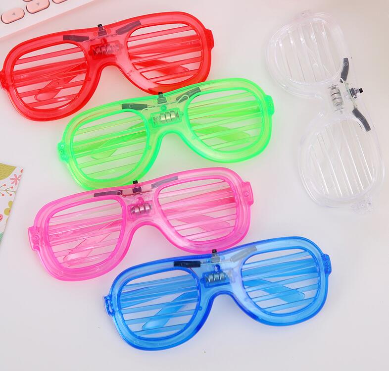 25 Packs LED Glasses 5 Neon Colors Glow