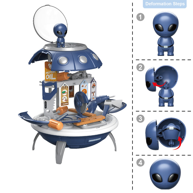 UFO planet simulation kitchen