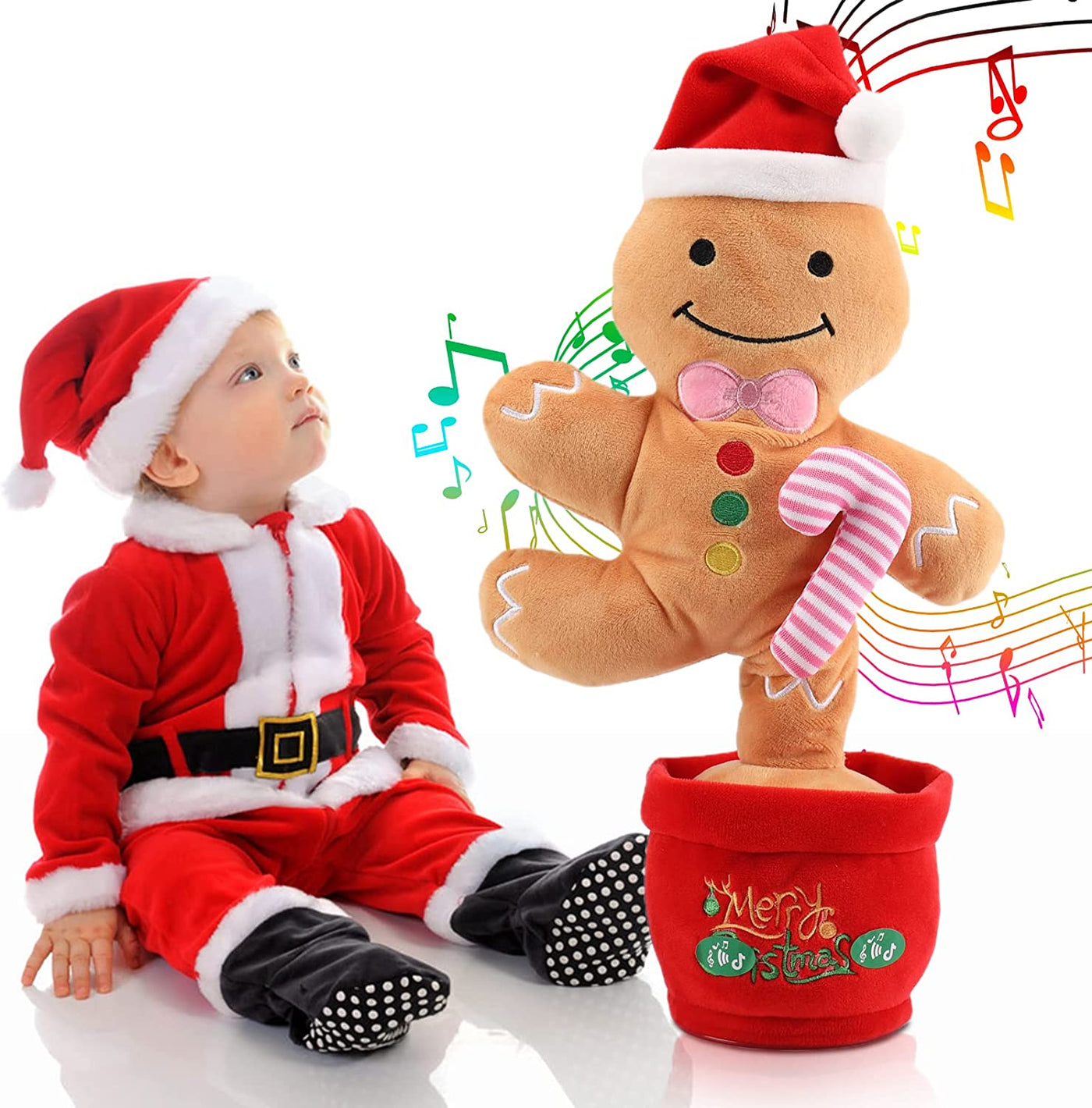 Christmas Series Talking Dancing Plush Toy