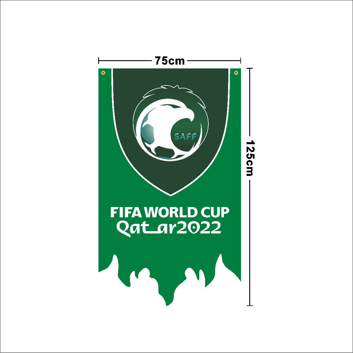 2022 football match flag bar