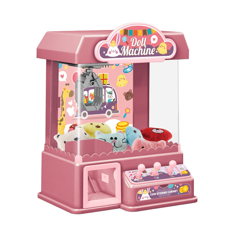 Cute Candy Gashapon Claw Clip Doll Machine