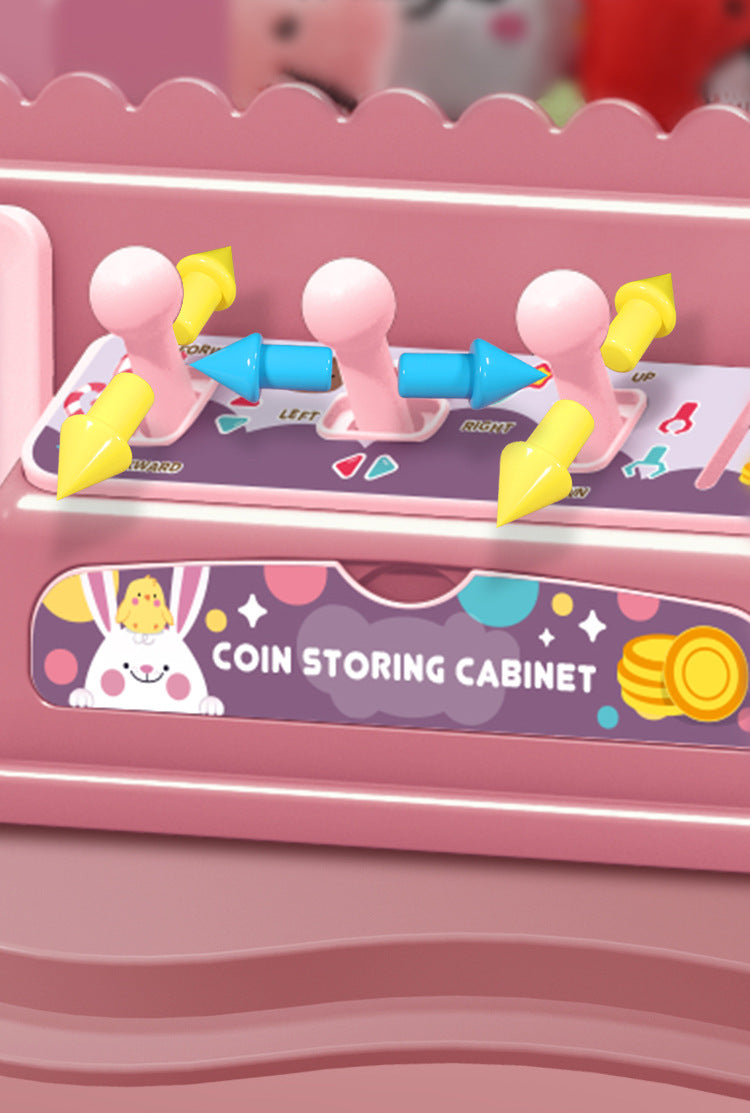 Cute Candy Gashapon Claw Clip Doll Machine