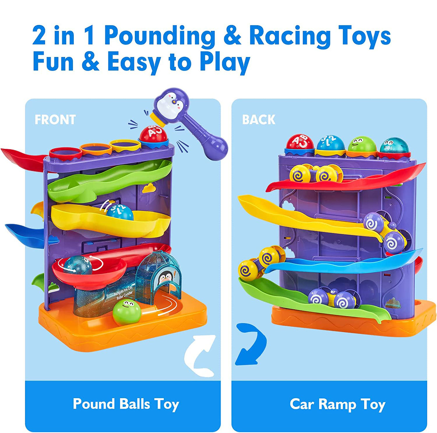 2 in 1 Learning Early Montessori Toys