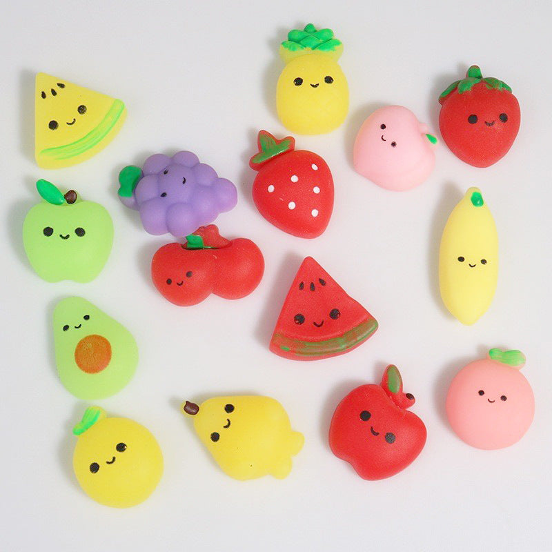 Squishy Toys 42pcs Mini Fruit Set Toys