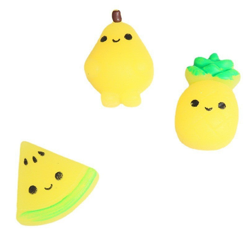 42pcs Mini Squishies Fruit Set Toys
