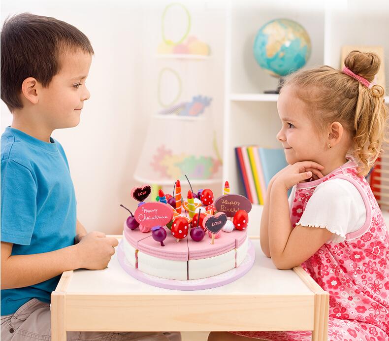 DIY Cutting Cake Toys,Montessori Tea Party Toys