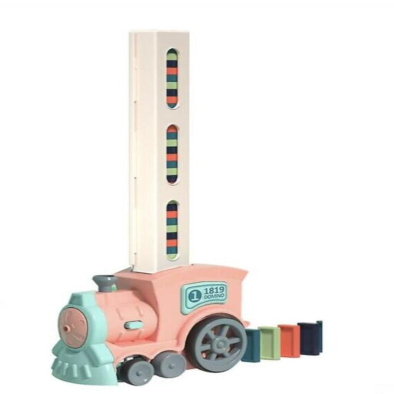 120 Pcs Domino Train Toy Set for Kids