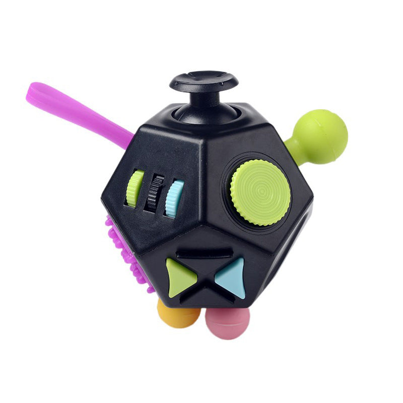 12 Sided Fidget Cube Relief Stress