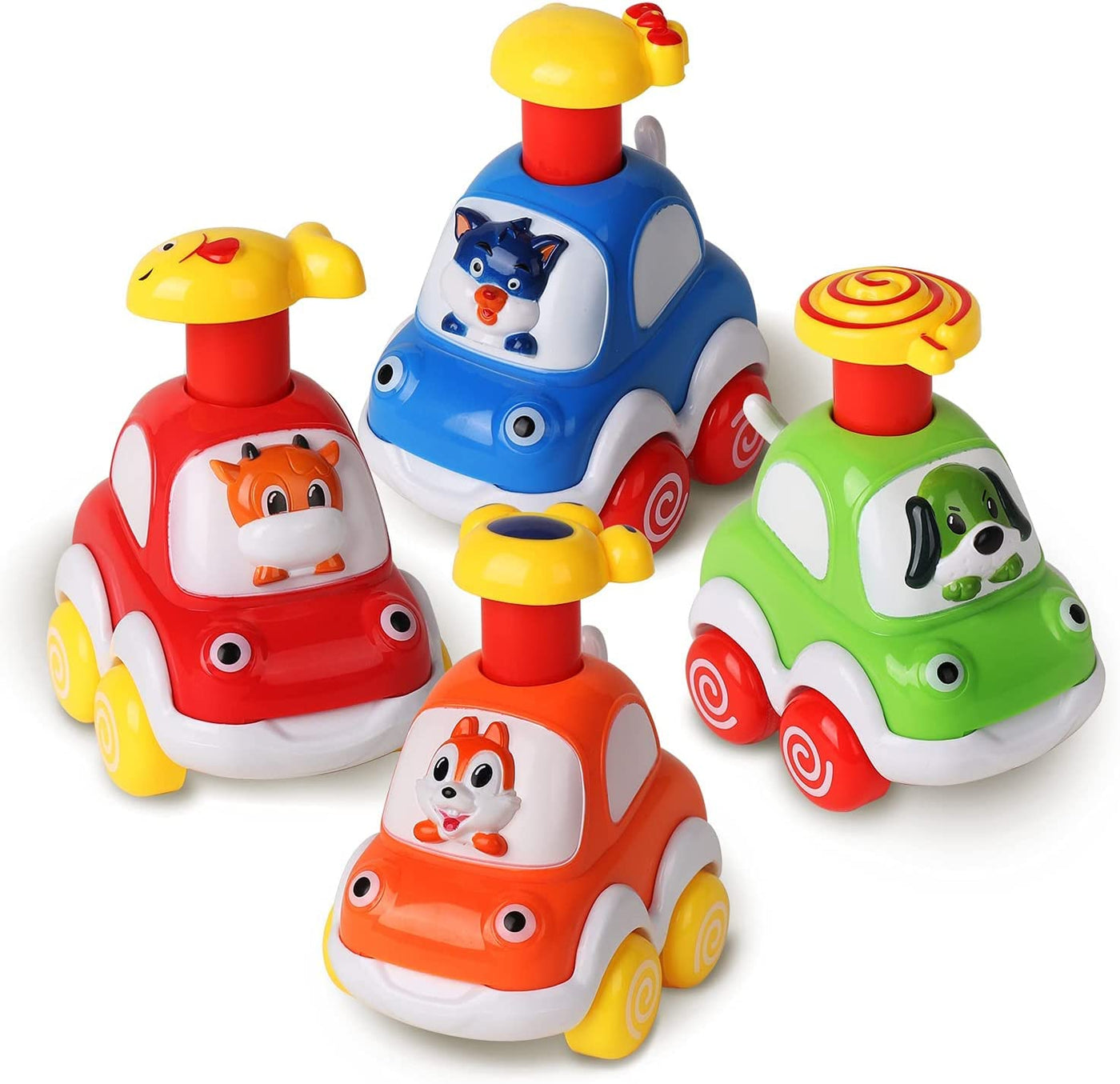 Animal Car Toys Pressure cartoon car (8 PCS)