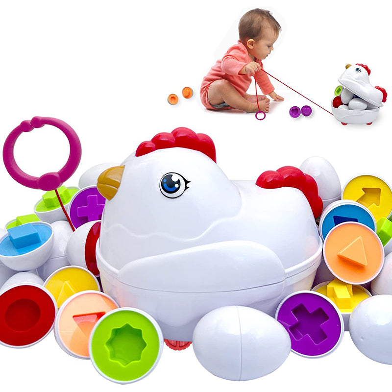 Matching Eggs Toddler Montessori Toy