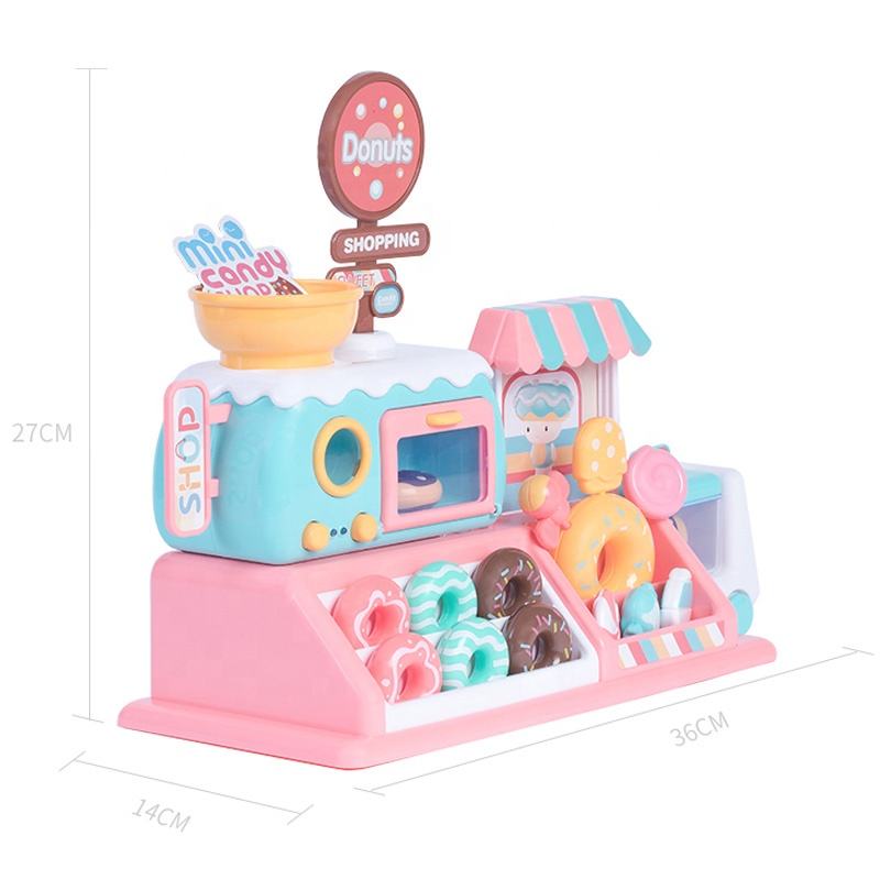 Play house supermarket donuts shop