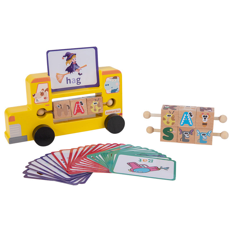 Montessori Toys, Wooden Matching Letters Toy