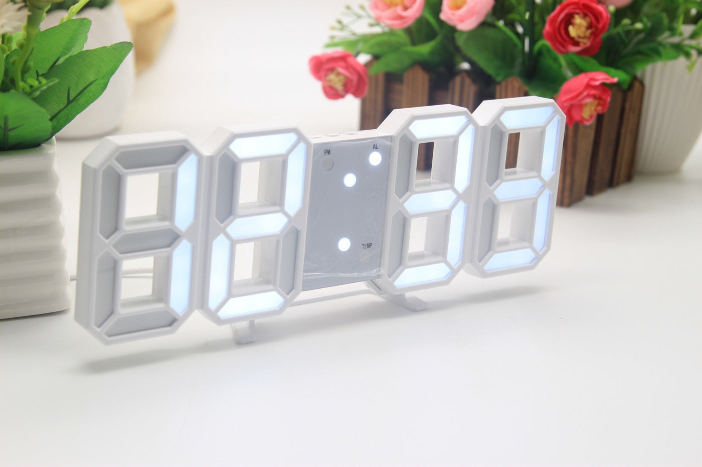 3D LED Digital Alarm Clock
