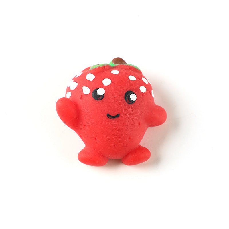 42pcs Mini Squishies Fruit Set Toys