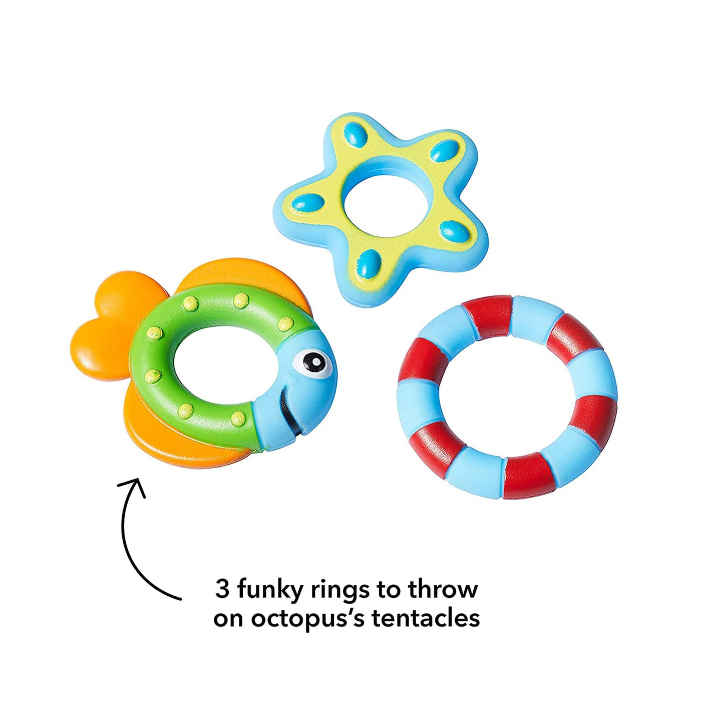 3 Rings Interactive Bath Toy