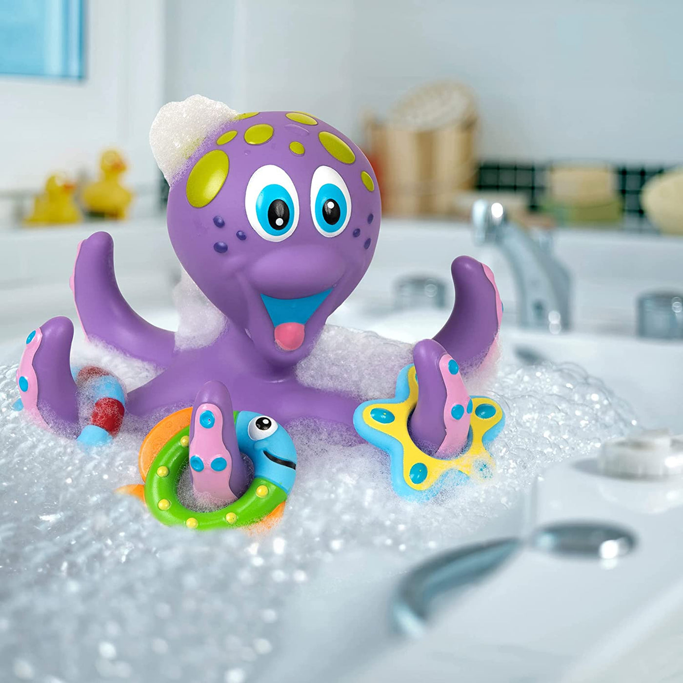 3 Rings Interactive Bath Toy