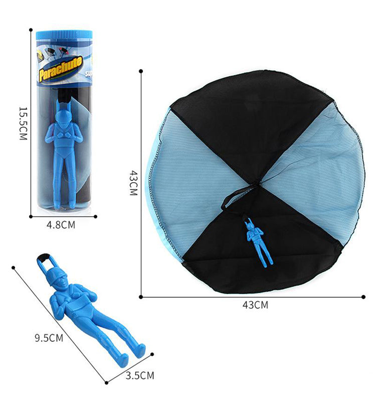 Hand Throwing Soldier Parachute Toys
