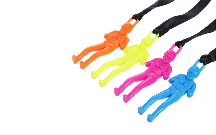 Hand Throwing Soldier Parachute Toys