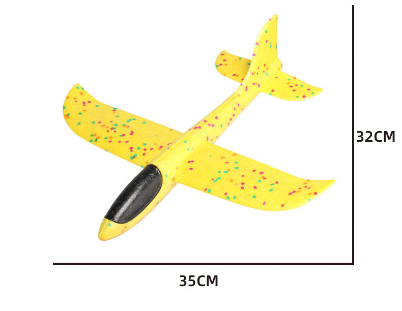 2 Pack Light Airplane Toy, Large Throwing Toy