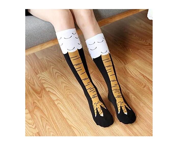 Crazy Funny Chicken Novelty Socks
