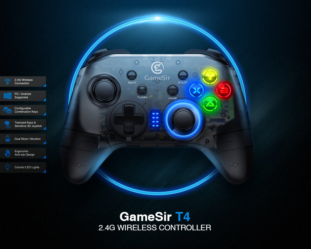 GameSir T4 Pro Wireless Game Controller