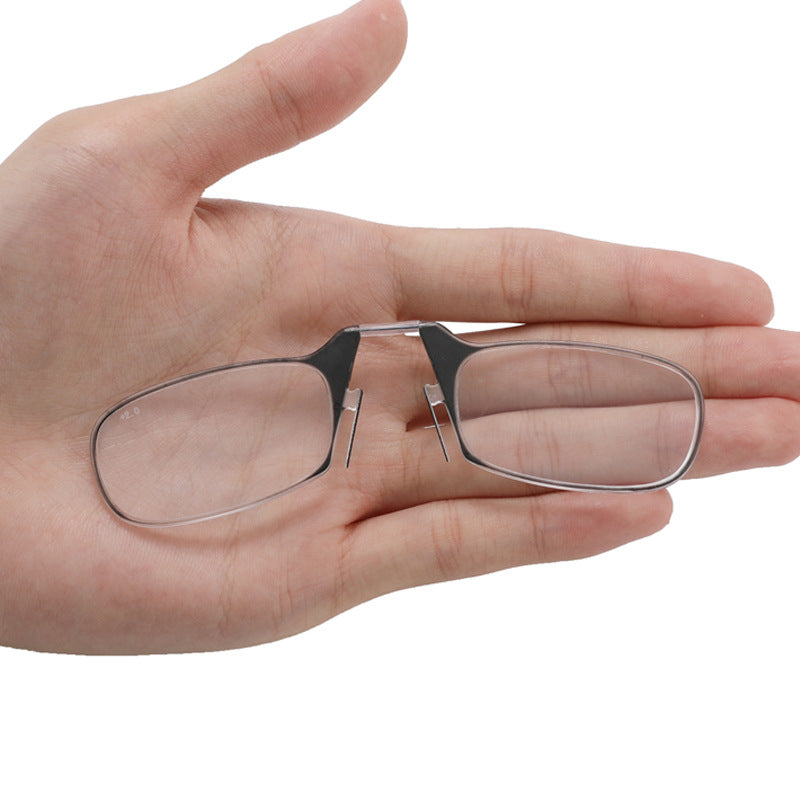 Keychain Case + Rectangular Reading Glasses