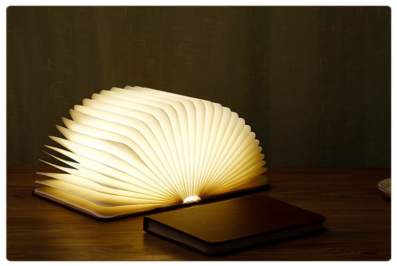 Portable Wooden Folding Book Lights (Large)