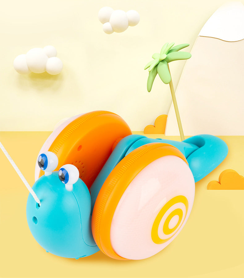 Electric Snail Along Pull Toys