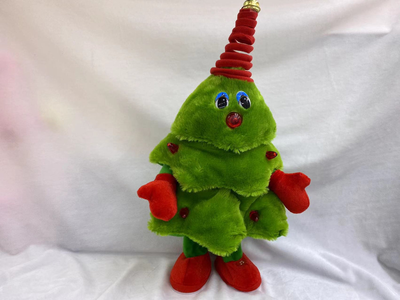 Singing Dancing Christmas Tree Plush Toy