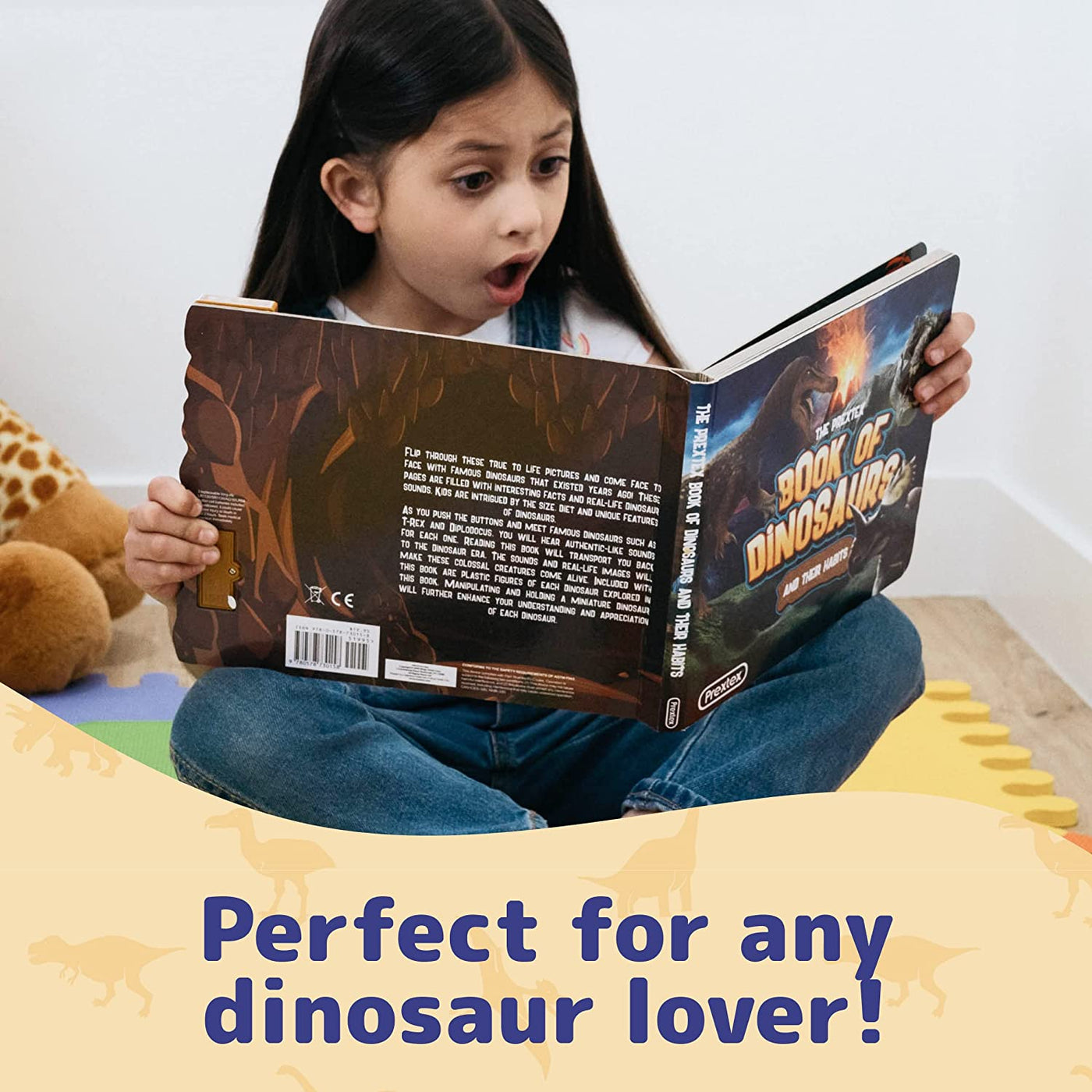 Dinosaur Sound Book,Realistic Looking Dino Toys