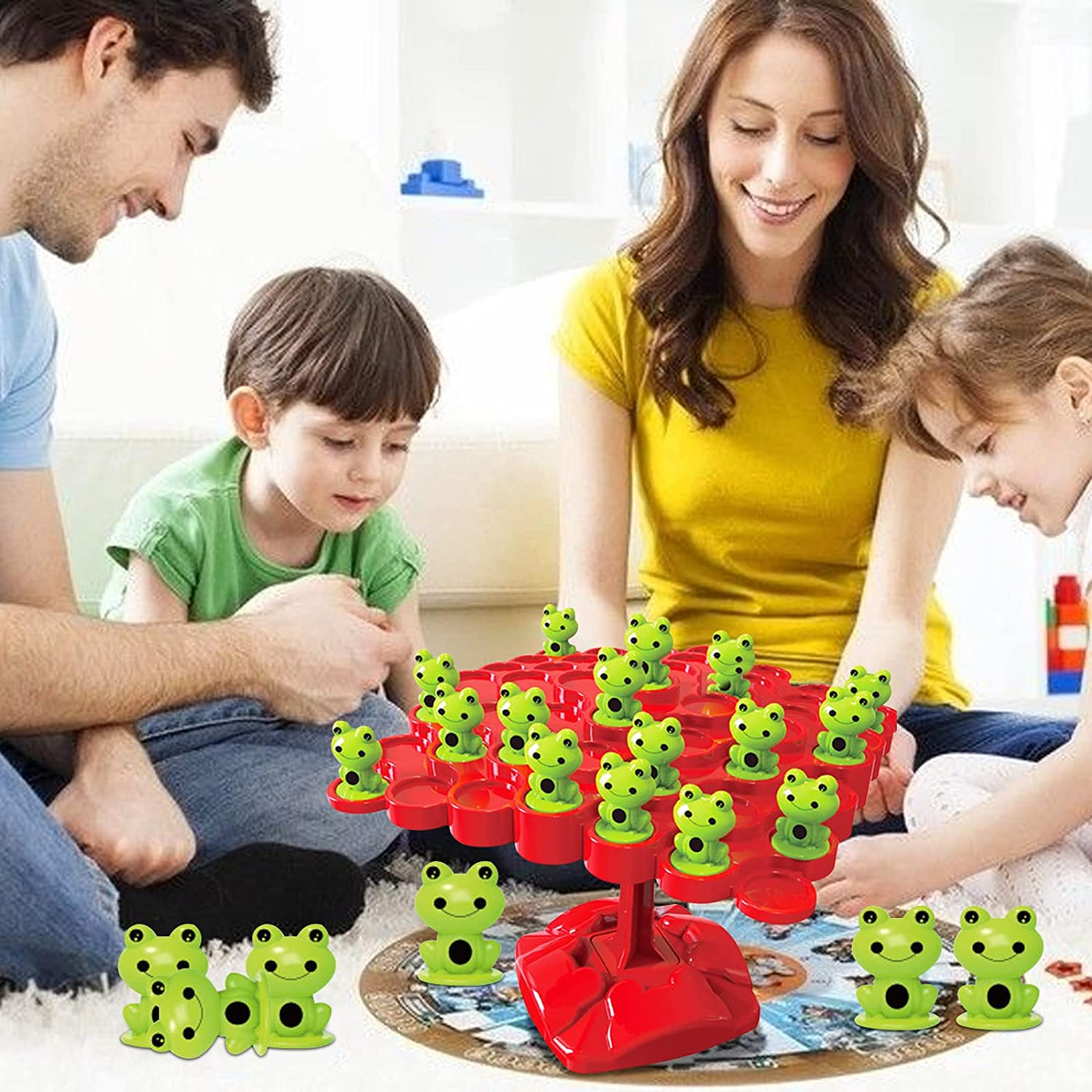 Balance Board Game for Kids Frog Toy