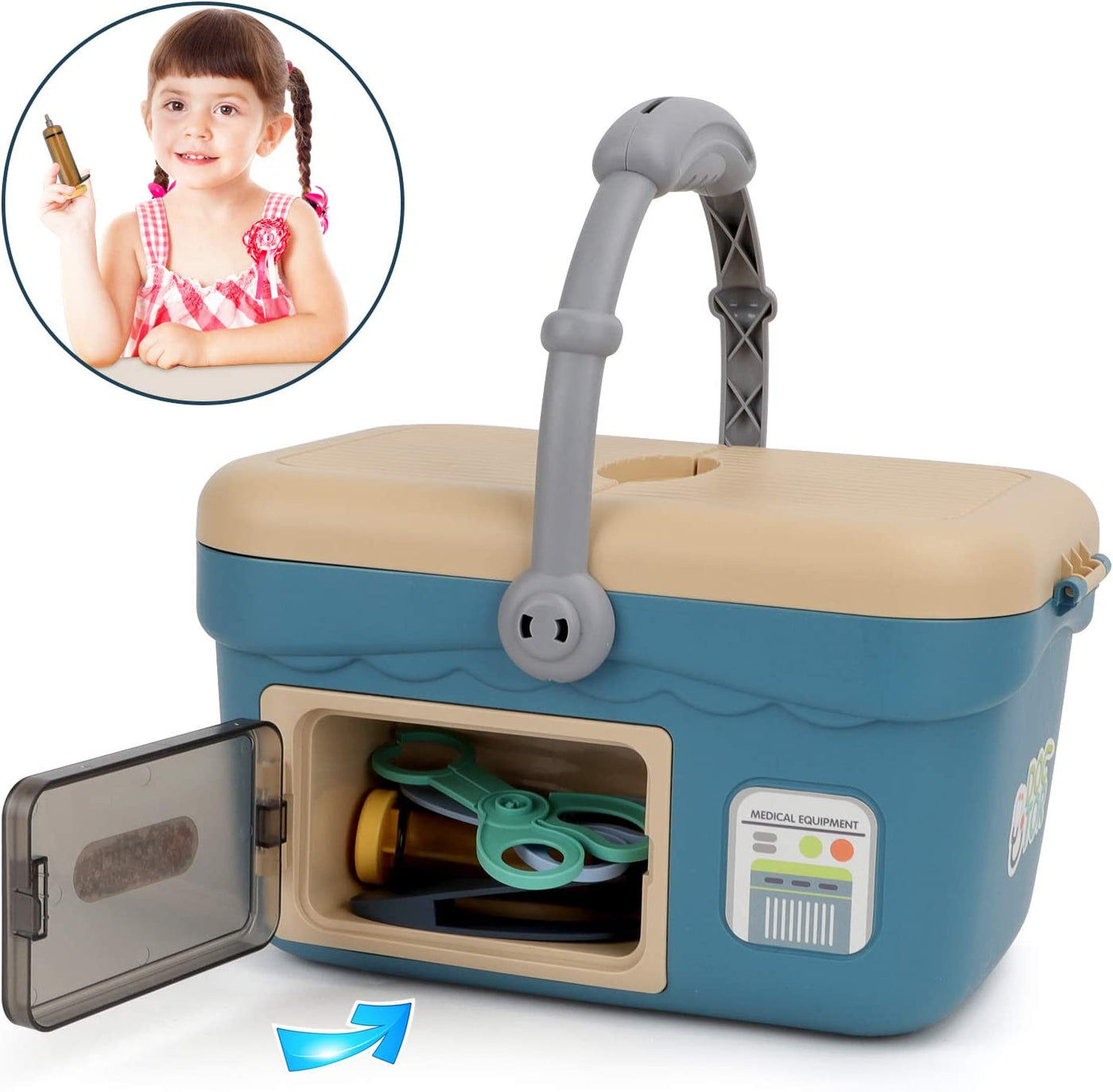 Doctor Kit for Kids Pretend Play Doctor Set