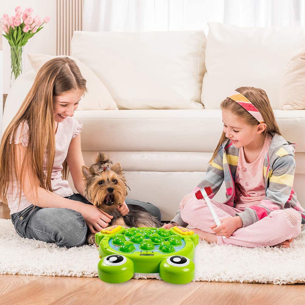 Interactive Whack A Frog Game Early Toy